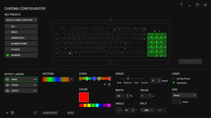 Illustration for article titled Razer Blackwidow Chroma V2 Yellow Review: More Gaming, Less Typing